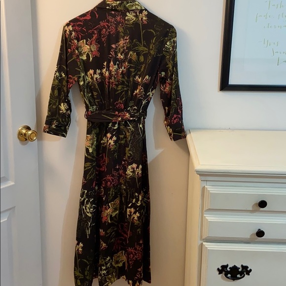 LAST CHANCE! Zara Flora Midi Shirt Dress - Picture 2 of 7